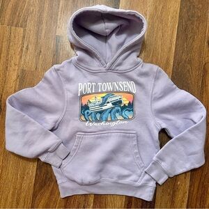Port Townsend Kids Lavender Hoodie